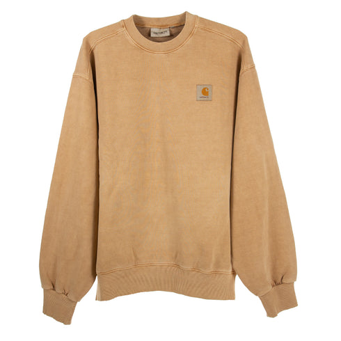 Carhartt WIP Vista Sweat Dusty H Brown I029522_07E_GD Degli Uberti